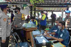 PPKM Level3, Warga Pulau Tidung Dapat Pelayanan SKCK Jemput Bola
