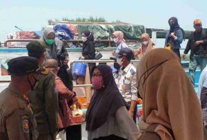 4 Dermaga Kedatangan diawasi Polsek Kep Seribu Utara Terkait ProKes