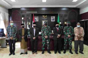 Perkuat Kerja Sama, Pangdam IM Silaturahmi Dengan Civitas Akademika UIN Ar-Raniry