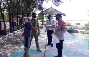 Hampiri Warga Nelayan, Polsek Kep Seribu Selatan Himbau ProKes