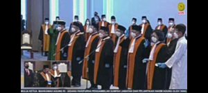 KETUA MAHKAMAH AGUNG MELANTIK DAN MENGAMBIL SUMPAH 7 HAKIM AGUNG BARU