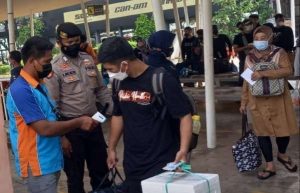 97 Wisatawan ke Pulau Seribu dihimbau Taat ProKes di Dermaga Keberangkatan Marina Ancol