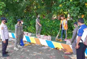 Disiplinkan Warga, Polsek Kepulauan Seribu Utara Hari ini Gelar Ops Yustisi Gabungan di 2 Pulau
