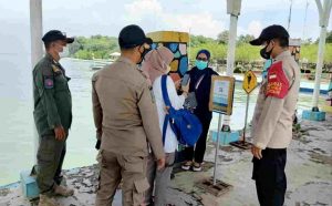 Tempatkan Personel di 4 Dermaga Kedatangan, Polsek Kepulauan Seribu Selatan Ketatkan ProKes