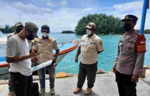 Usai Berlibur, 388 Wisatawan Scan Check Out Peduli Lindungi di 4 Dermaga Keberangkatan Pulau Pemukiman Kepulauan Seribu Utara