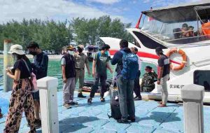 127 Penumpang Kapal Tiba di 4 Dermaga Kedatangan Wilayah Kep Seribu Selatan Scan Peduli Lindungi