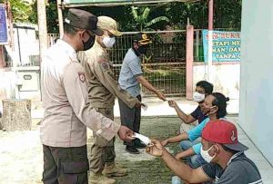 1.500 Masker Hari ini dibagikan Polres Kep Seribu dan Polsek Jajaran serentak di 8 Pulau
