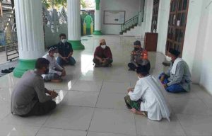 Kapolsek Kep Seribu Utara Sambangi DKM Masjid Di Pulau Kelapa Ajak Ciptakan Situasi Kondusif