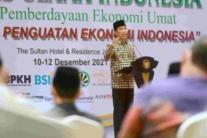 Hadiri Kongres Ekonomi Umat II MUI, Jokowi Targetkan Tahun 2024 Indonesia Pusat Ekonomi Syariah Dunia