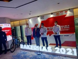 Kapolri Jenderal Listyo Sigit Prabowo Resmi Dilantik Menjadi Ketua Umum Ikatan Sports Sepeda Indonesia (ISSI).