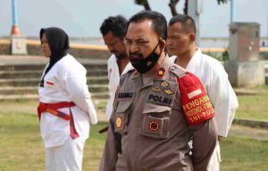 Terus Tingkatkan Kemampuan dan Ketrampilan Personel, Polres Kep Seribu Giatkan Pelatihan Beladiri Polri