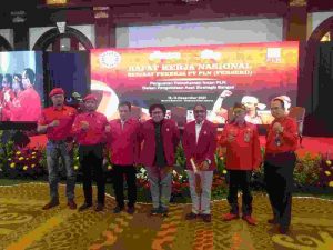 Rakernas Serikat Pekerja PT PLN (Persero) dilaksanakan di Jakarta sukses dan sesuai proses pandemik covid 19.