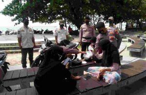 Terus Disiplin Warganya, Polsek Kep Seribu Selatan Gelar Ops Yusiti Gabungan di 3 Pulau