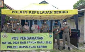 Hadapi Nataru, Polres Kepulauan Seribu Siapkan Lima Pos Pengamanan