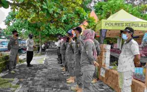 Tiba Di Pulau Harapan Kep Seribu Utara, 45 Wisatawan Dihimbau Terapkan ProKes dan Diwajibkan Scan Barcode Peduli Lindungi