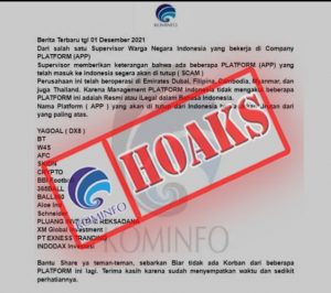 Pernyataan Pluang Sehubungan dengan Hoaks SuratEdaran Mengatasnamakan Kementerian Kominfo
