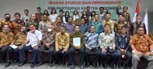 DPP Partisipasi Kristen Indonesia (Parkindo) Gelar Ibadah Syukur dan Pengukuhan Pengurus Masa Bakti 2021-2026