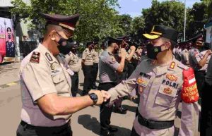 Hari Ini 37 Personel Polres Kepulauan Seribu Naik Pangkat, Polres Kepulauan Seribu Gelar Upacara Korp Raport