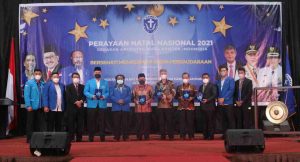 Hadiri Natal Nasional GAMKI di Sumatera Barat, Wamenag Sampaikan 2022 Tahun Toleransi