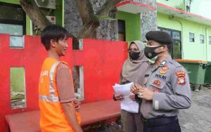 7 Pelanggar ProKes Disanksi Oleh Tim Ops Yustisi Gabungan Polres Kep Seribu di Pulau Pramuka