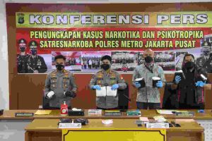 Sat Resnarkoba Polres Jakpus Ungkap 11 Kg Sabu