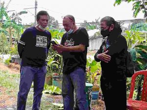 Sabam Maringan Halomoan Sihotang, (Plt Kepala Dinas Ketahanan Pangan, Pertanian & Perikanan (DKP3) Kota Tangerang Selatan) Dialog Terbuka dengan Komunitas Pelaku Usaha Tanaman Hias, Bonsai, Kelor, Anggur.