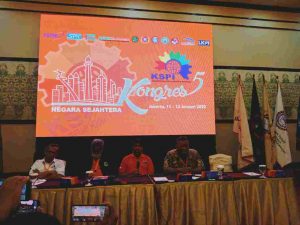 Konfederasi Serikat Pekerja Indonesia (KSPI) Gelar Kongres V Tanggal 11-13 Januari 2021: Tegaskan Menolak Omnibus Law