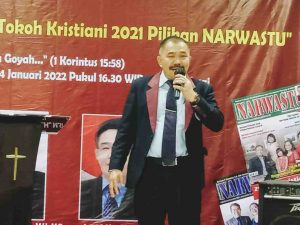 Advokat Terkenal, Pembela HAM, Kamaruddin Simanjuntak, S.H., M.H Terpilih Kembali dalam Apresiasi “21 Tokoh Kristiani 2021 Pilihan Majalah NARWASTU”