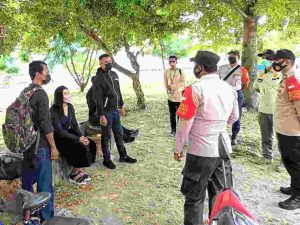 Gelar Ops Yustisi Gabungan di 2 Pulau, Polsek Kep Seribu Selatan Dapati 13 Pelanggar ProKes