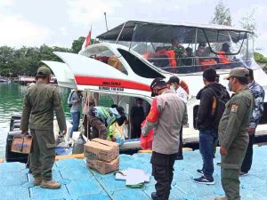 123 Penumpang Kapal Baru Tiba di Kep Seribu Selatan Scan PeduliLindungi dan Diwajibkan Taat ProKes