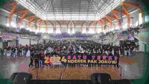 Relawan Berkumpul di Blora, Pastikan 2024 Tegak Lurus Kawal Jokowi