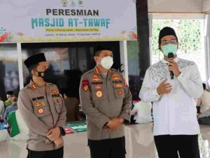 Hari ini, Kapolres Kepulauan Seribu Hadiri Peresmian Masjid At – Tawaf di Pulau Untung Jawa