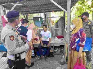 180 Warga Hari ini Jalani Suntik Vaksin Dosis 3 Gelaran Polsek Kep Seribu Utara