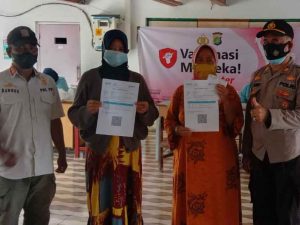 Ingin Warga Semua Tervaksin Dosis 3, Polsek Kep Seribu Utara Gelar Vaksinasi Booster di Pulau Pulau