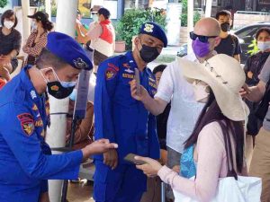 Ke Pulau Seribu Melalui Dermaga Marina Ancol, 202 Penumpang Kapal Scan PeduliLindungi