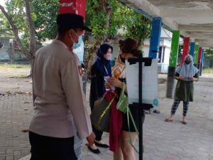 Di Pulau Tidung Kep Seribu Selatan, 63 Wisatawan Baru Tiba diwajibkan Scan PeduliLindungi