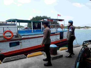 Di Pulau Kelapa Kep Seribu Utara, 76 Wisatawan Baru Tiba diwajibkan Scan PeduliLindungi