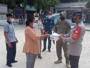 Hari ini, Warga di 8 Pulau diimbau Taat ProKes dan dibagikan 900 Masker