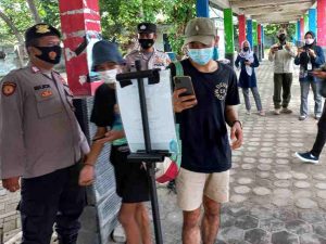Tiba di Kep Seribu Selatan, 365 Penumpang Kapal diwajibkan Taat ProKes dan Scan PeduliLindungi