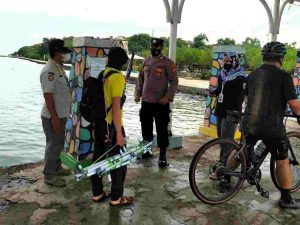 Liburan di Pulau Untung Jawa Kep Seribu Selatan, 166 Wisatawan Baru Tiba diwajibkan Scan PeduliLindungi