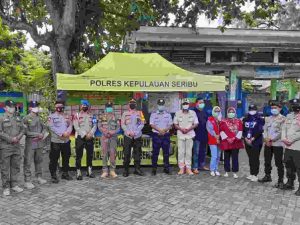 Arus Balik Wisata Lebaran, Pospam Ops Ketupat Jaya-2022 Pulau Tidung Beri Pengaman 863 Wisatawan Tinggalkan Pulau Tidung