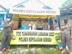 Pospam Ops Ketupat Jaya-2022 Pulau Pramuka Awasi ProKes dan Wajibkan Wisatawan Tiba Scan PeduliLindungi