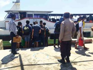 Ke Pulau Seribu dari Dermaga Marina Ancol, 162 Penumpang Kapal Scan PeduliLindungi