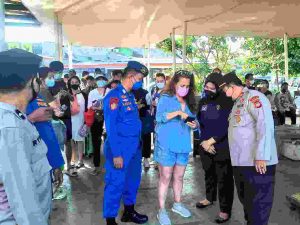 Pagi ini dari Dermaga Marina Ancol Berangkat ke Pulau Seribu 220 Penumpang Kapal Setelah Jalani Scan PeduliLindungi