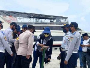 Baru Tiba di Pulau Harapan Kep Seribu Utara, 478 Wisatawan Jalani Scan PeduliLindungi