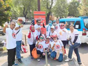 Pengurus DPP KGBN Berbagi Jumat Berkah di Serang, Banten