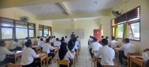 79 Calon Prajurit TNI AL Panitia Daerah Sabang Ikuti Tes Psikologi