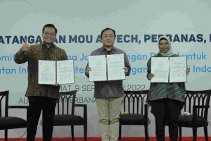 AFTECH bersama PERBANAS dan KADIN Indonesia Dorong Percepatan Literasi dan Inklusi Keuangan Digital di Indonesia melalui Komitmen Bersama