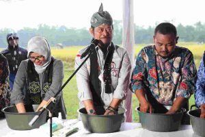 Mentan SYL Panen Padi Aplikasi Biosaka di Blitar, Produktivitas 8,9 Ton