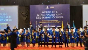 Meriah! Wisuda ke-6 dan Dies Natalis ke-10 ESQ Business School, Cetak Pemimpin Masa Depan Hingga 2085